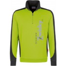 Hakro Zip-Sweatshirt Contrast Performance